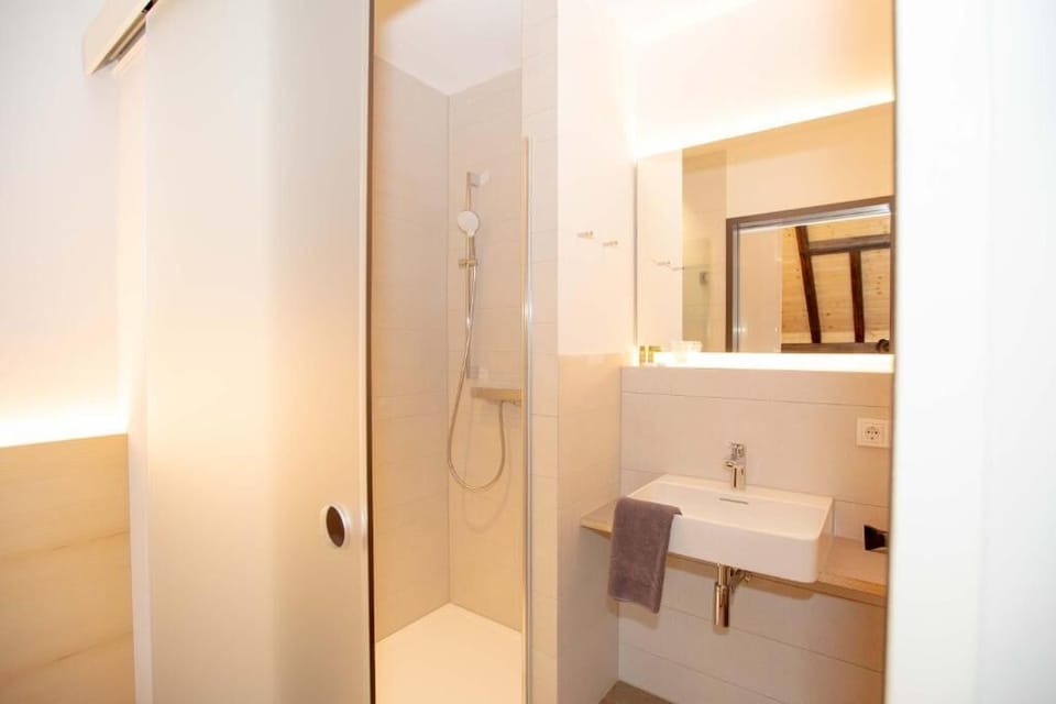Double Room, Private Bathroom | Bathroom | Shower, hair dryer, soap, shampoo