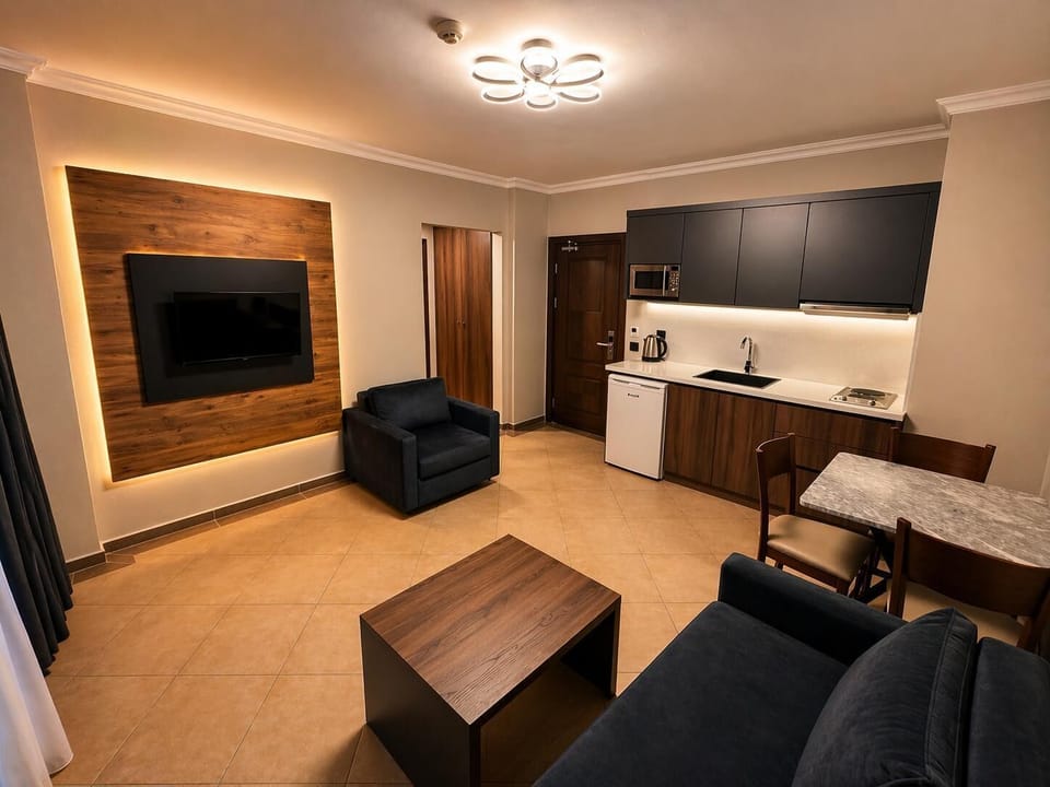 Family Apartment, 1 Bedroom | 1 bedroom, minibar, desk, soundproofing