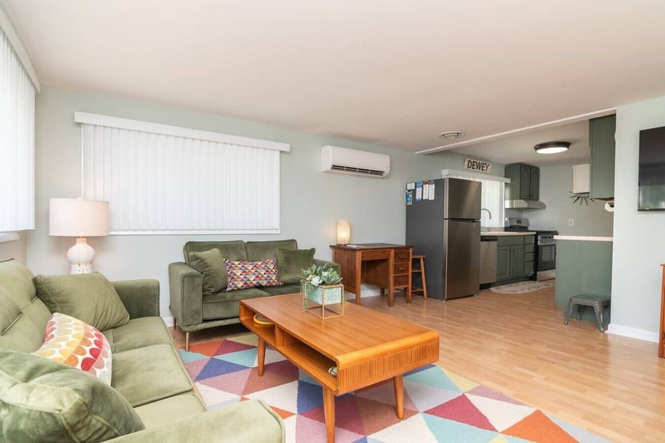 Enjoy an open layout designed for relaxing and spending time together.