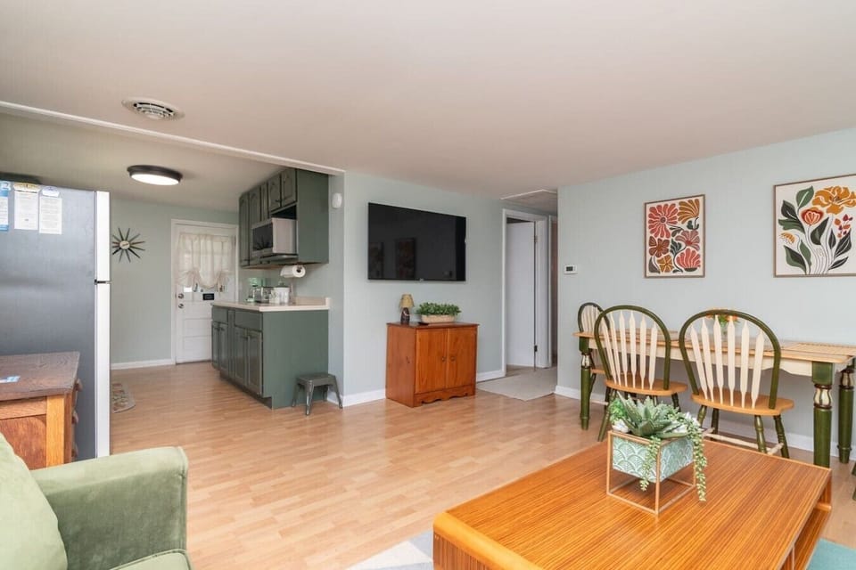 Enjoy an open layout designed for relaxing and spending time together.