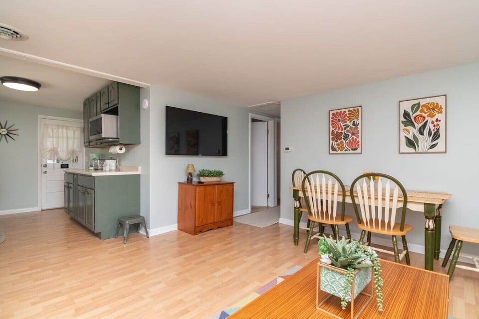 Enjoy an open layout designed for relaxing and spending time together.