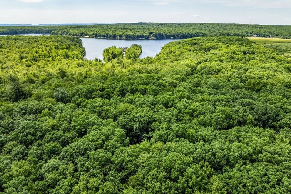 View of the nearby Lake