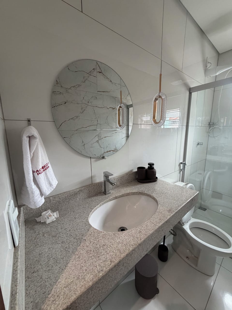 Standard Double or Twin Room | Bathroom | Shower, towels