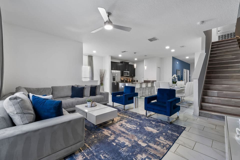 House | 5 bedrooms, high-speed internet