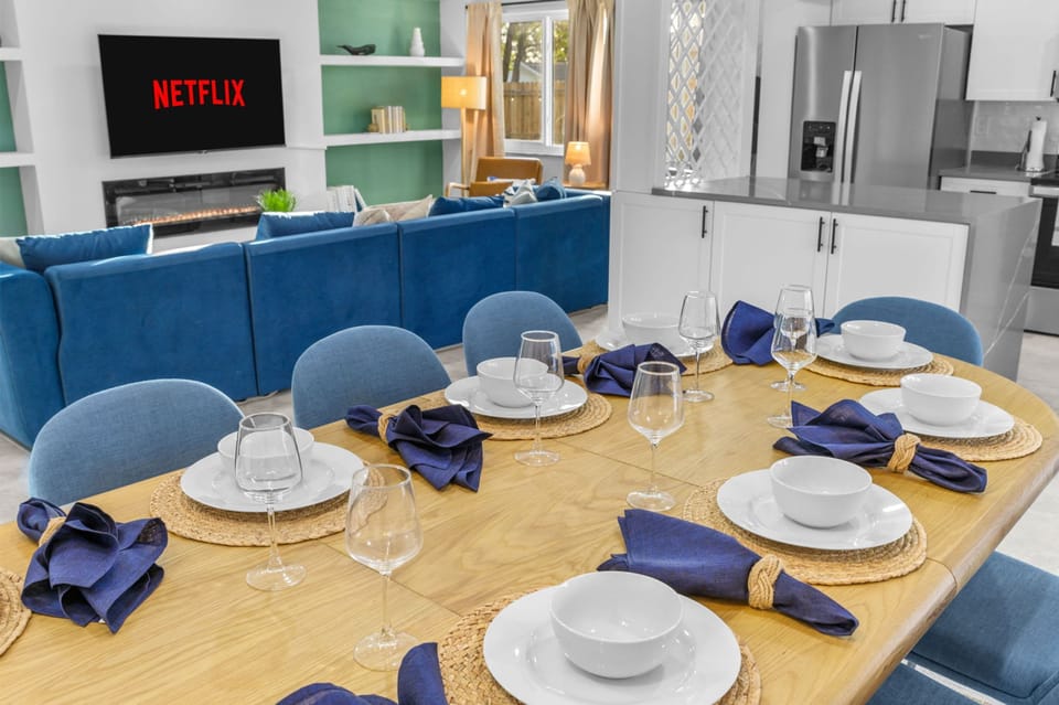 House | 4 bedrooms, high-speed internet