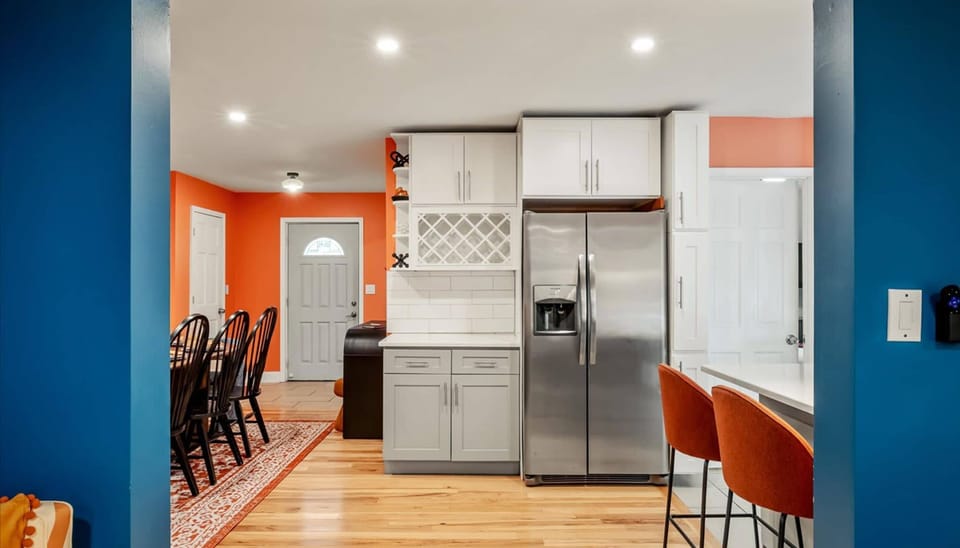 House | 5 bedrooms, high-speed internet
