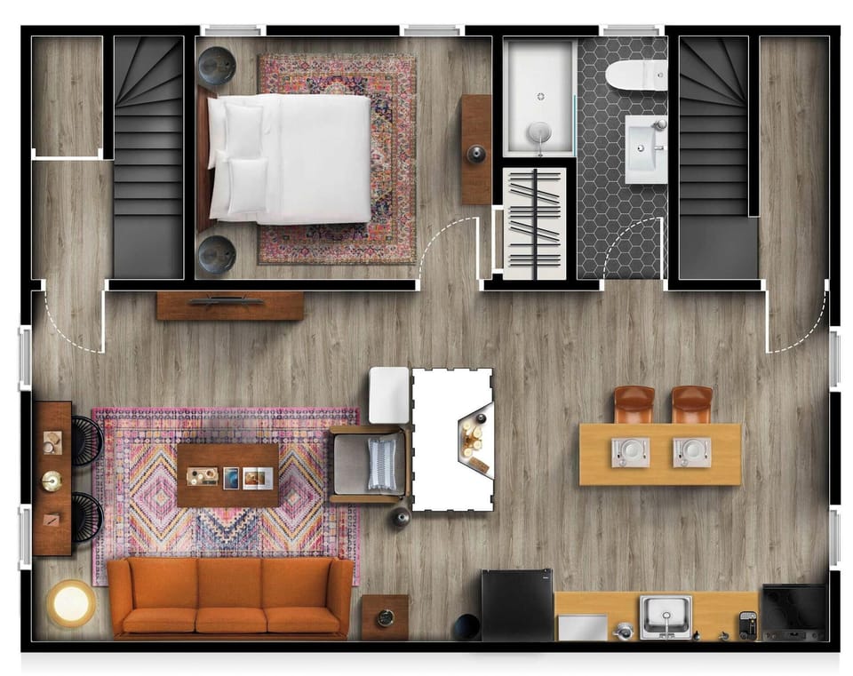 House | 1 bedroom, high-speed internet