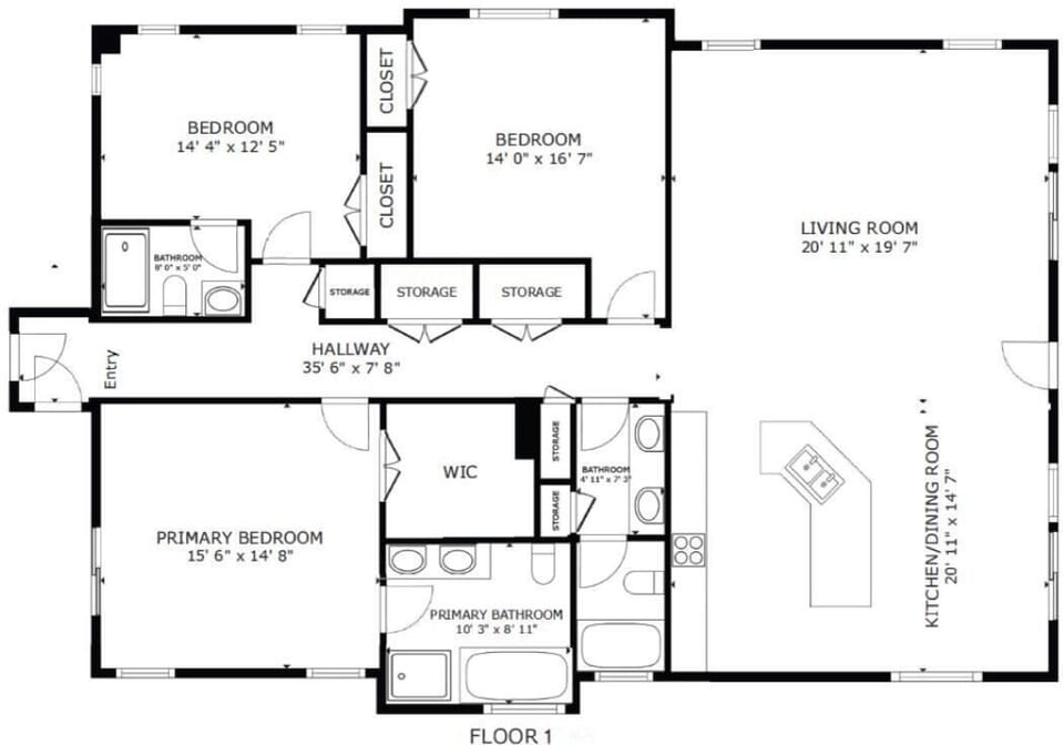Unit A Floor Plan