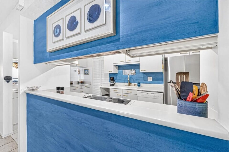 Galley Kitchen with Pass-Through