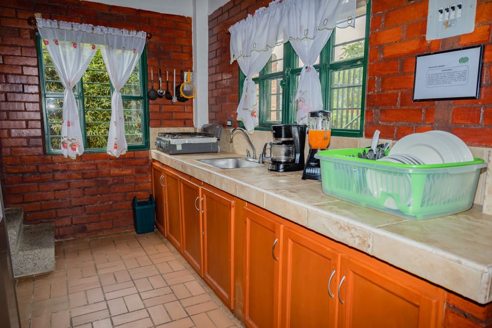 Family Cabin, 3 Bedrooms | Private kitchen | Full-size fridge