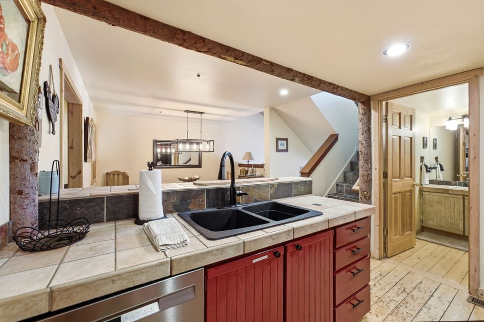 Open concept kitchen for easy gathering