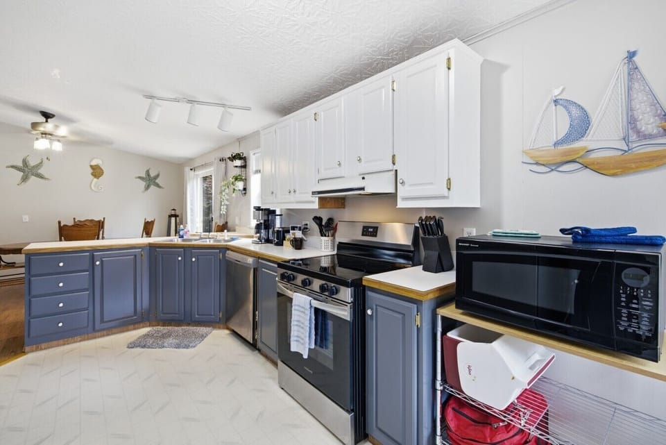 Large stocked kitchen