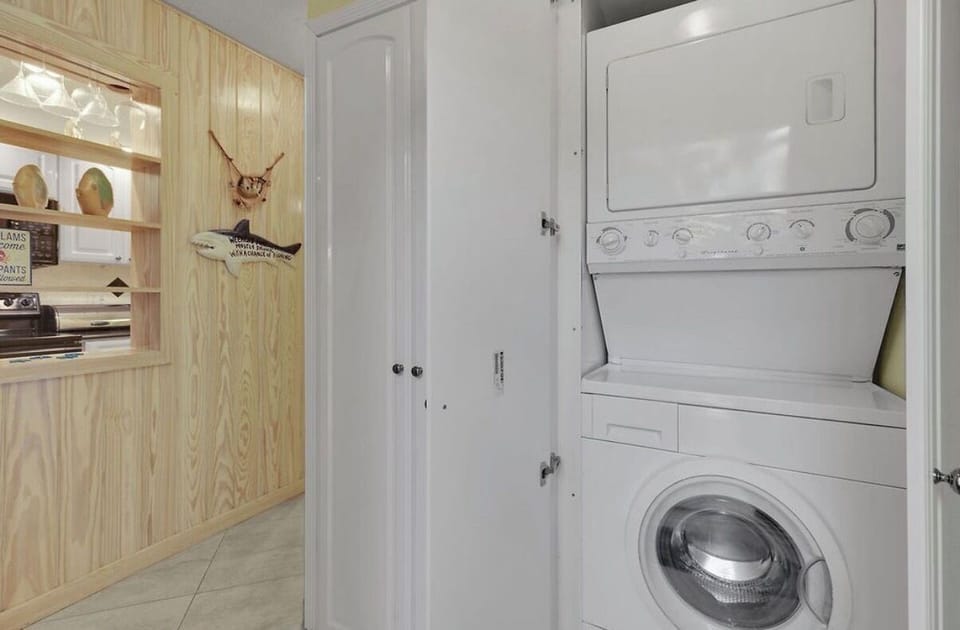 Washer and dryer