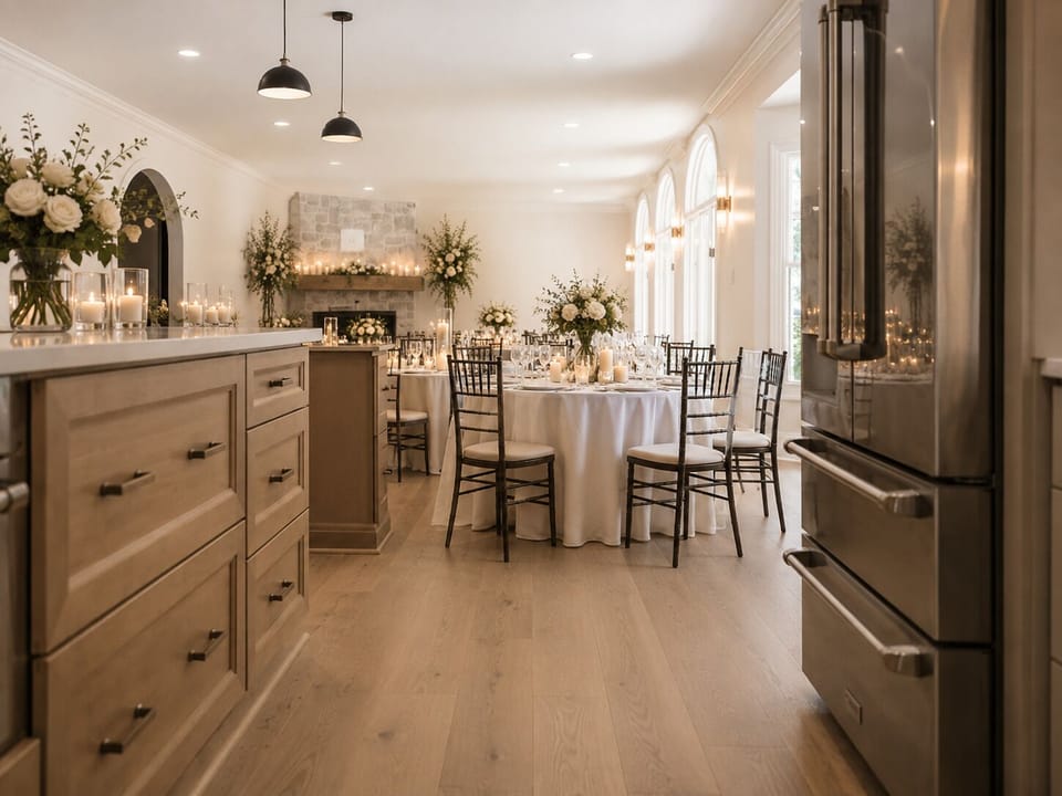 Family room mockup for wedding 