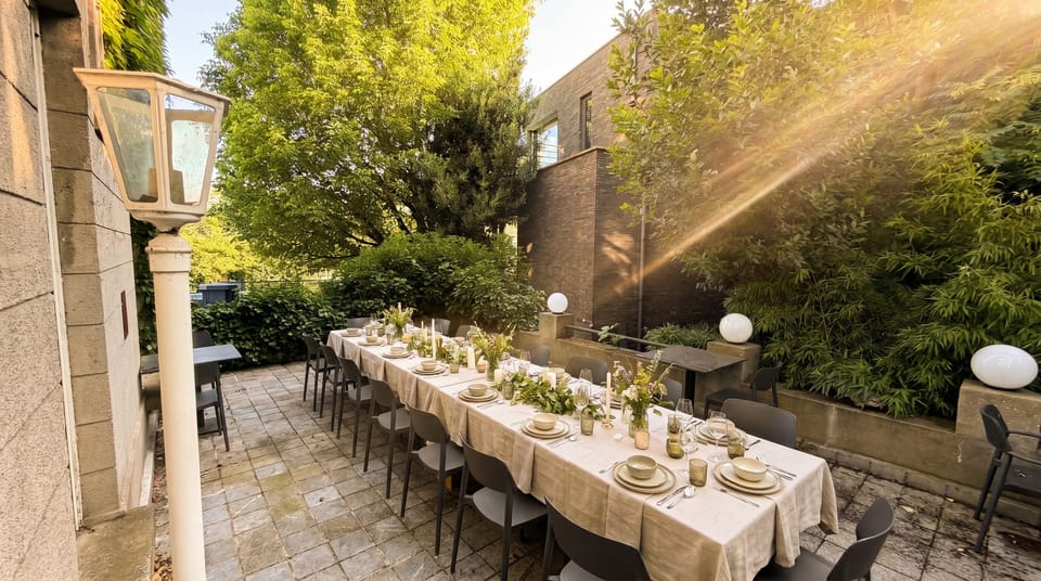 Outdoor dining