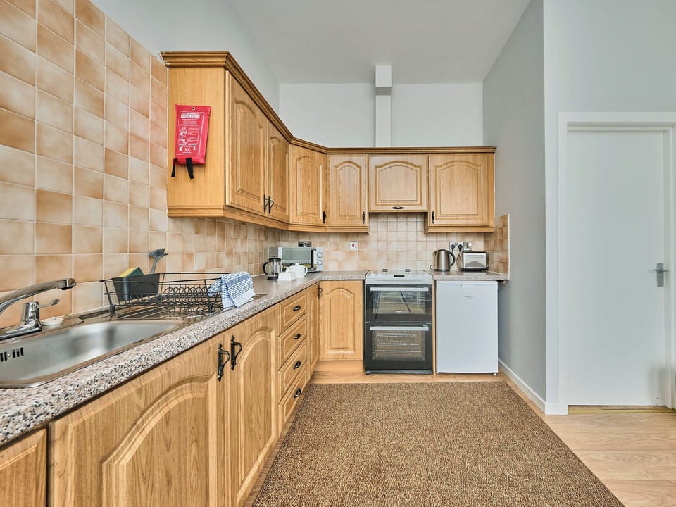 Kitchen area | No.1 Dunluce Park Apartments - Portrush By The Sea, Portrush