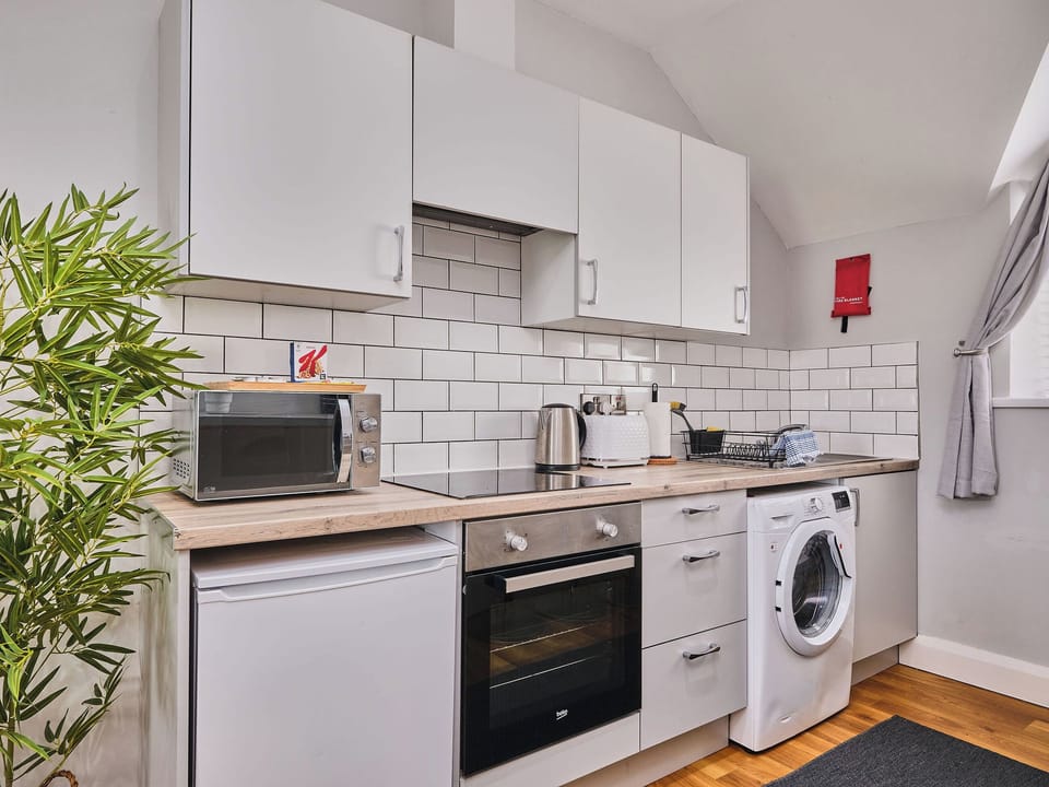 Kitchen area | No.5 Dunluce Park Apartments - Portrush By The Sea, Portrush