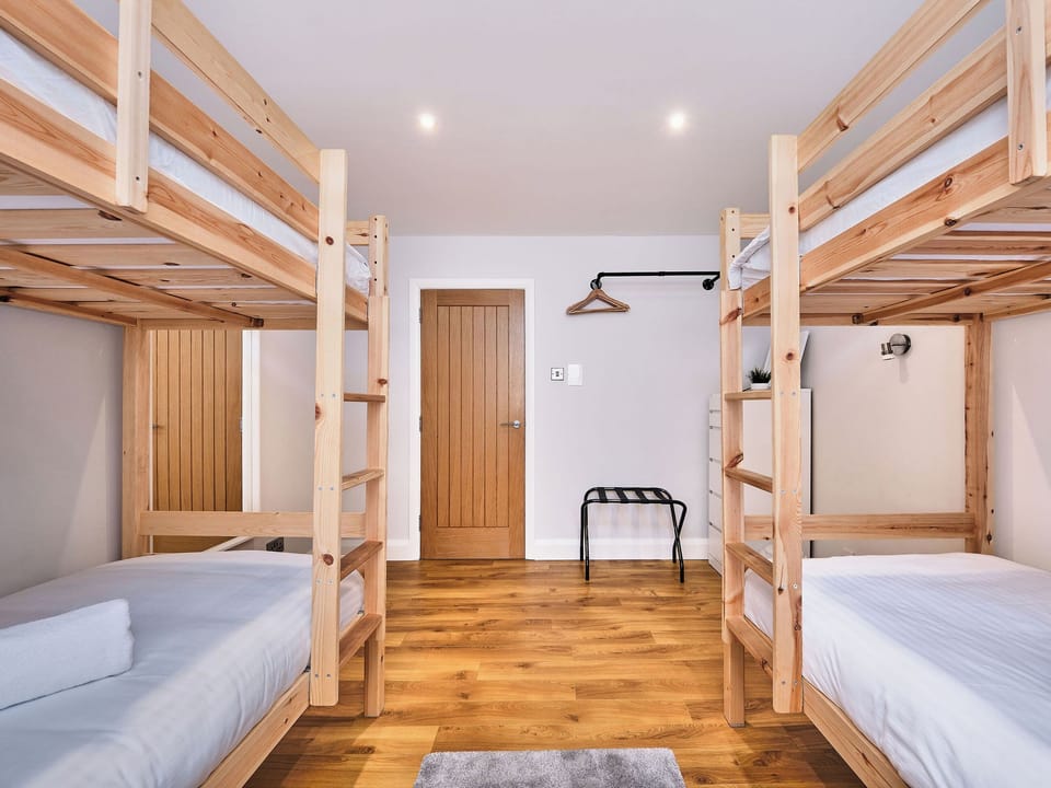 Bunk bedroom | No.4 Dunluce Park Apartments - Portrush By The Sea, Portrush