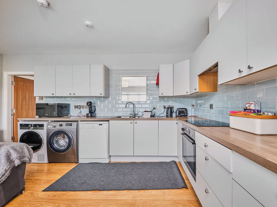 Kitchen area | No.6 Dunluce Park Apartments - Portrush By The Sea, Portrush