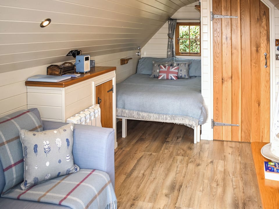 Open plan living space | Kingfisher - Otter Pods Glamping Park, Sidmouth
