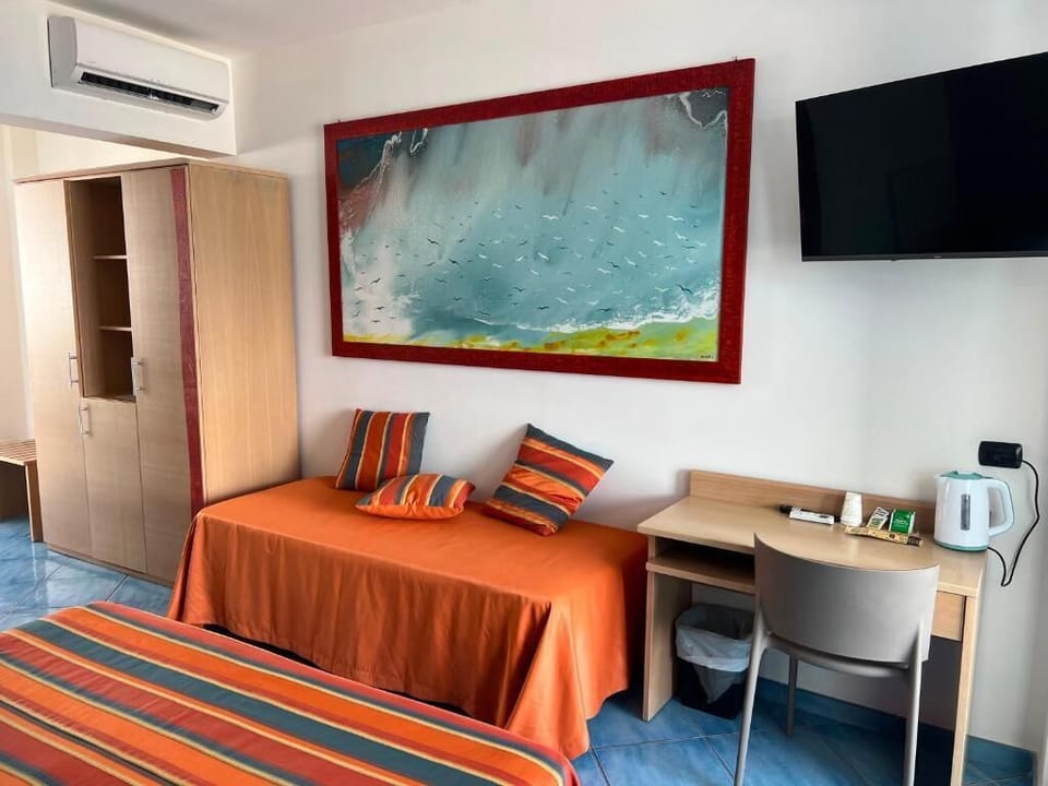 In-room safe, desk, travel crib, WiFi (free)