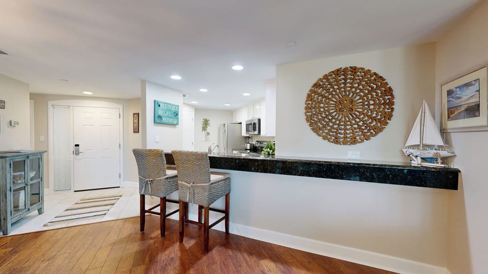 Kitchen with Bar Seating for Two