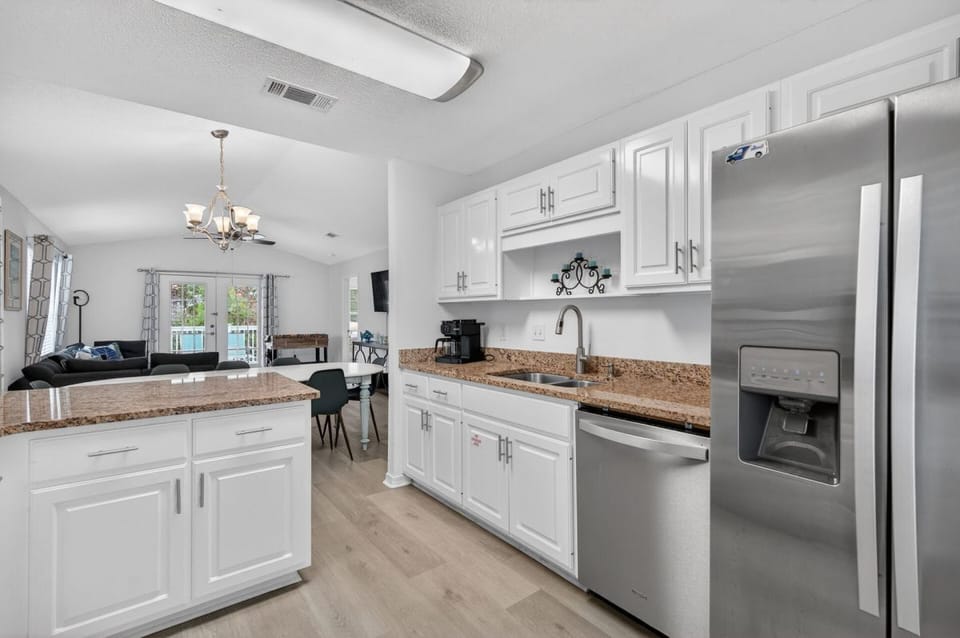 Main house fully equipped kitchen