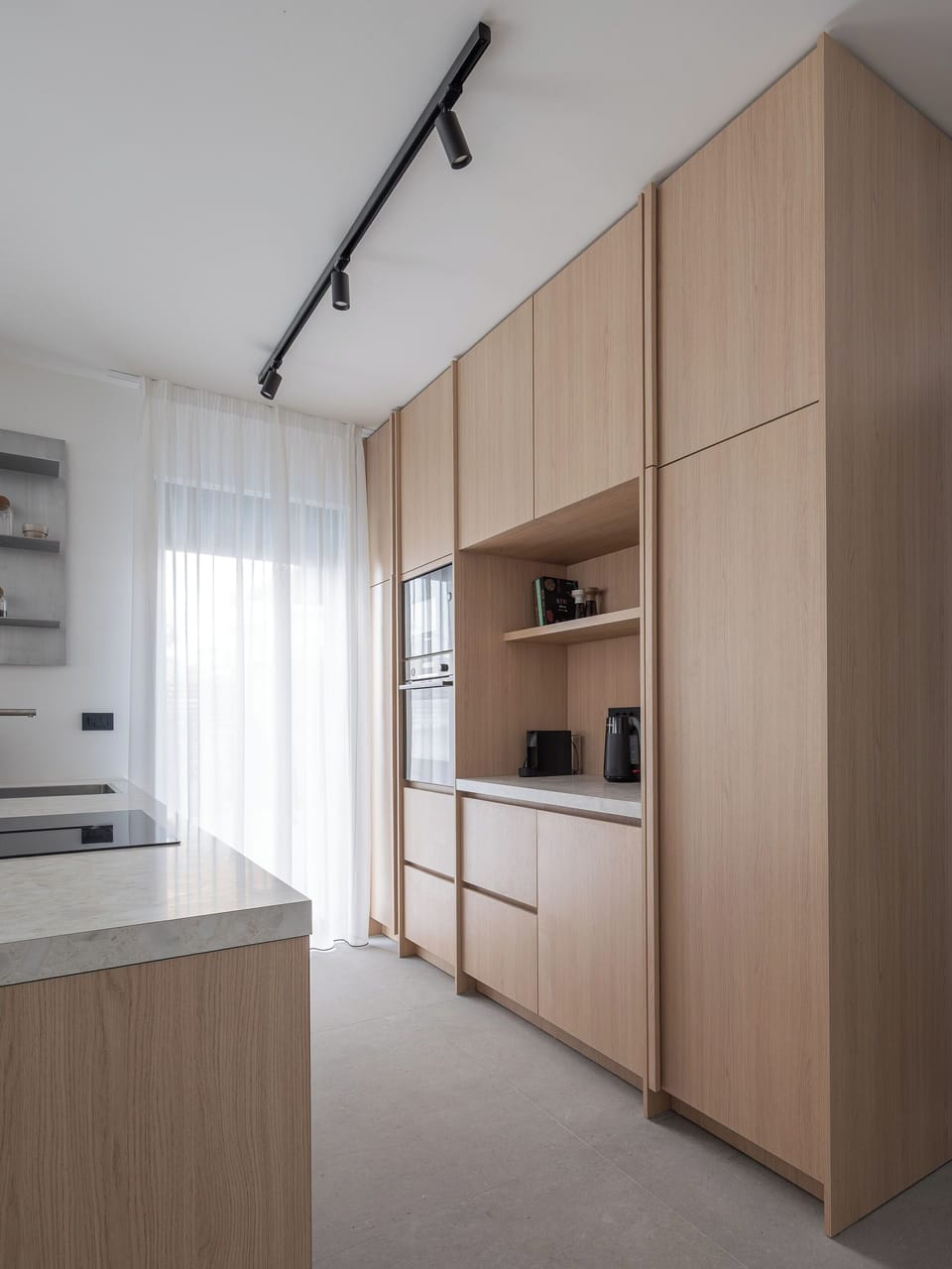 Villa | Private kitchen | Espresso maker, fridge, microwave, oven