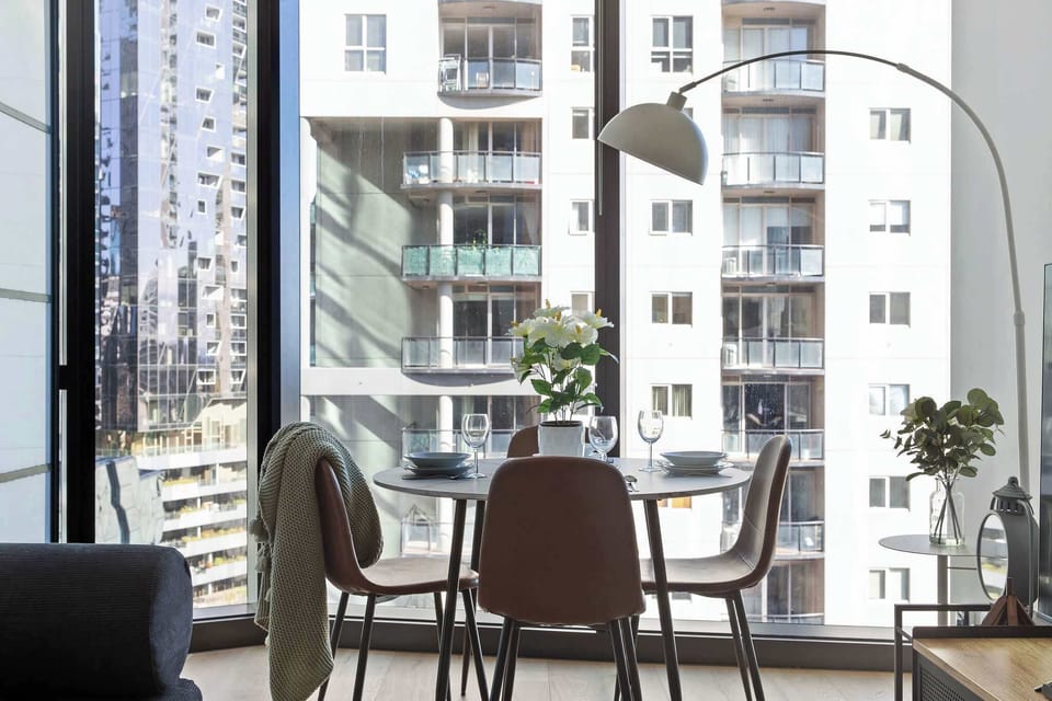 The dinning area.
