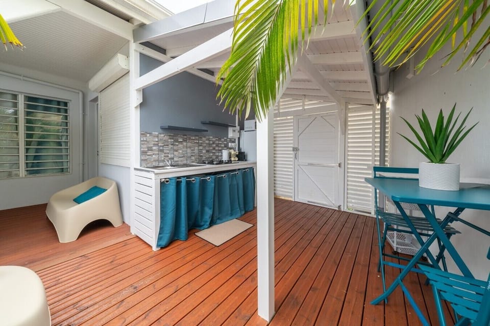Studio Mon Petit Paradis | Terrasse & Cuisine
