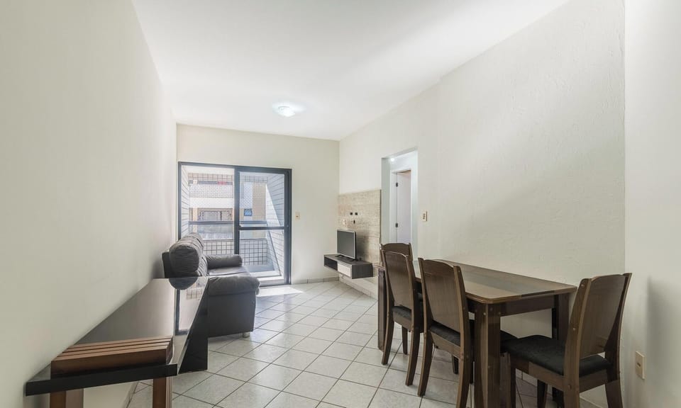 Basic Apartment | Living area | 40-inch TV with digital channels