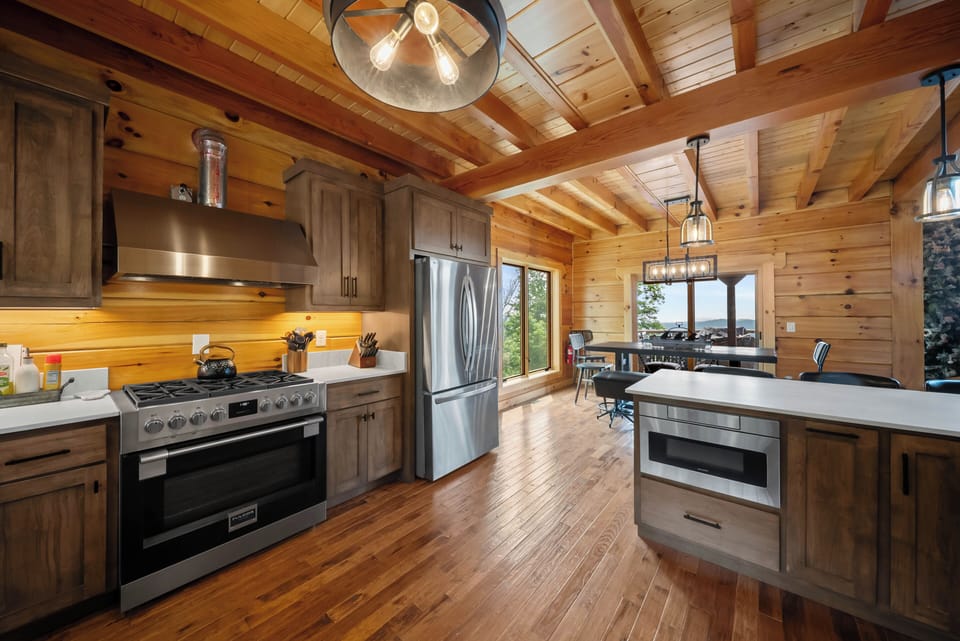 Spacious Kitchen with Gas Range