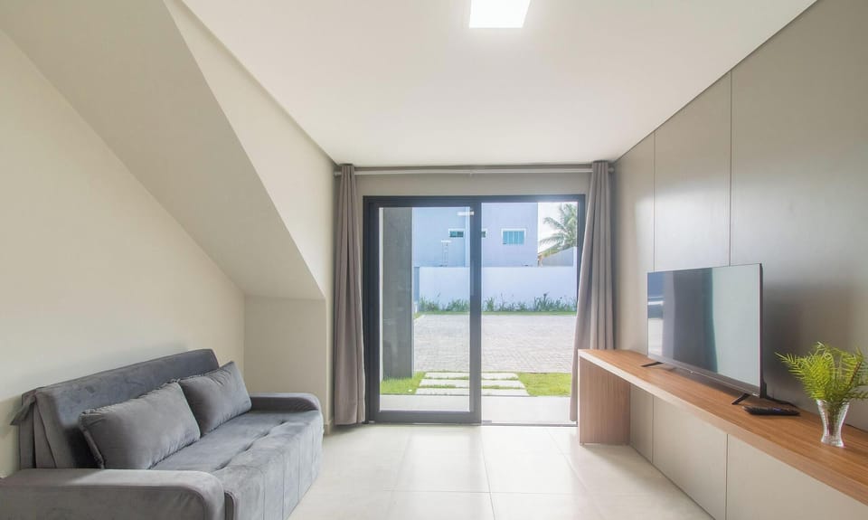Basic Apartment | Living area | 40-inch TV with digital channels