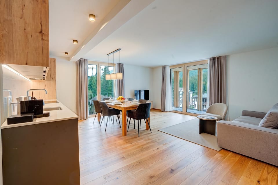 Living and dining room