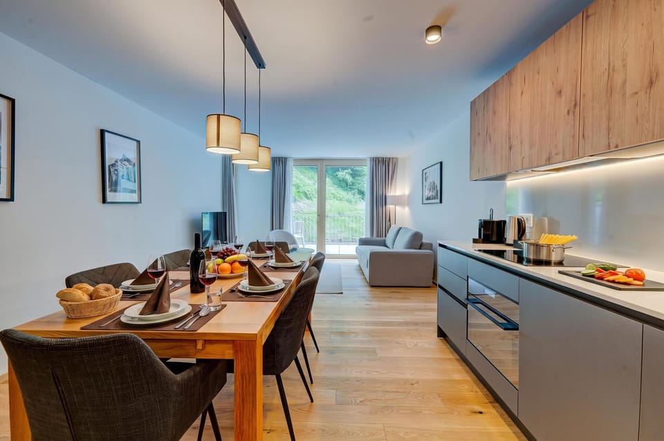 Living and dining room