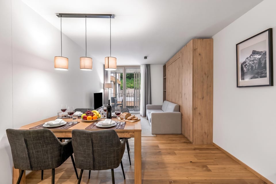 Living and dining room