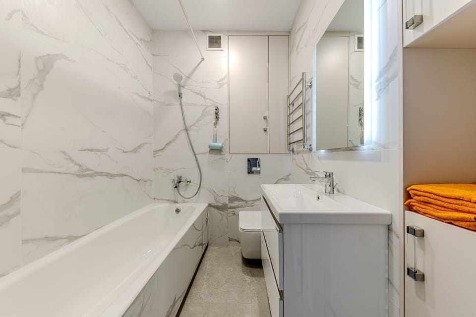 Comfort Studio, Balcony, City View | Bathroom