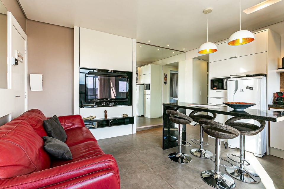 Basic Apartment | Living area | 40-inch TV with digital channels