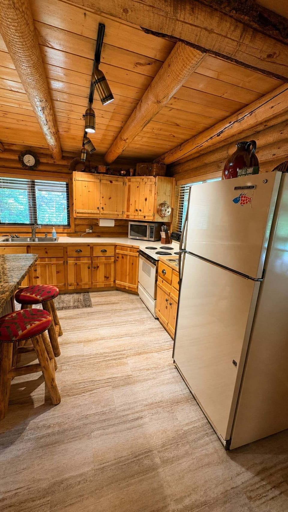 Thoughtfully designed kitchen with plenty of counter space
