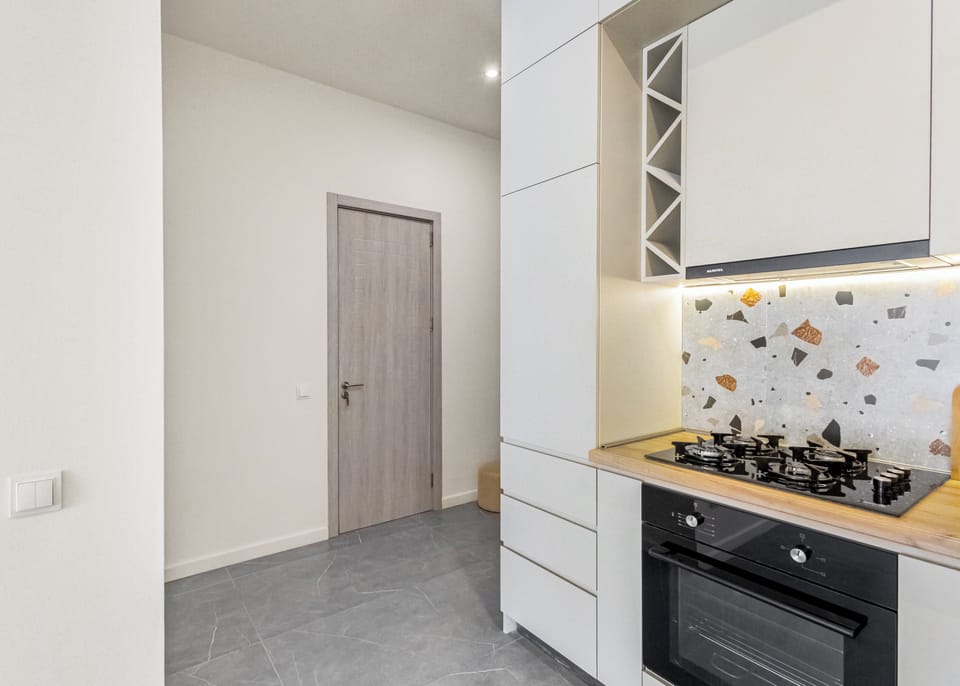 Apartment, City View | Private kitchen