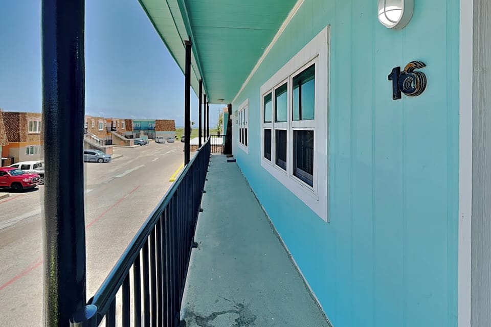 Unit Entrance + Partial Gulf Views