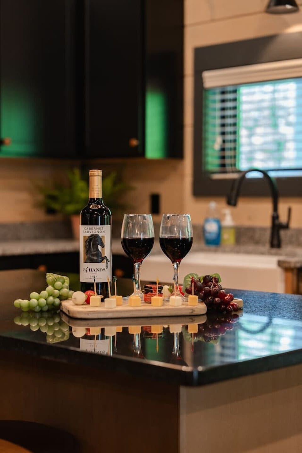 Next Play Clubhouse is perfect for a quiet evening with a glass of wine