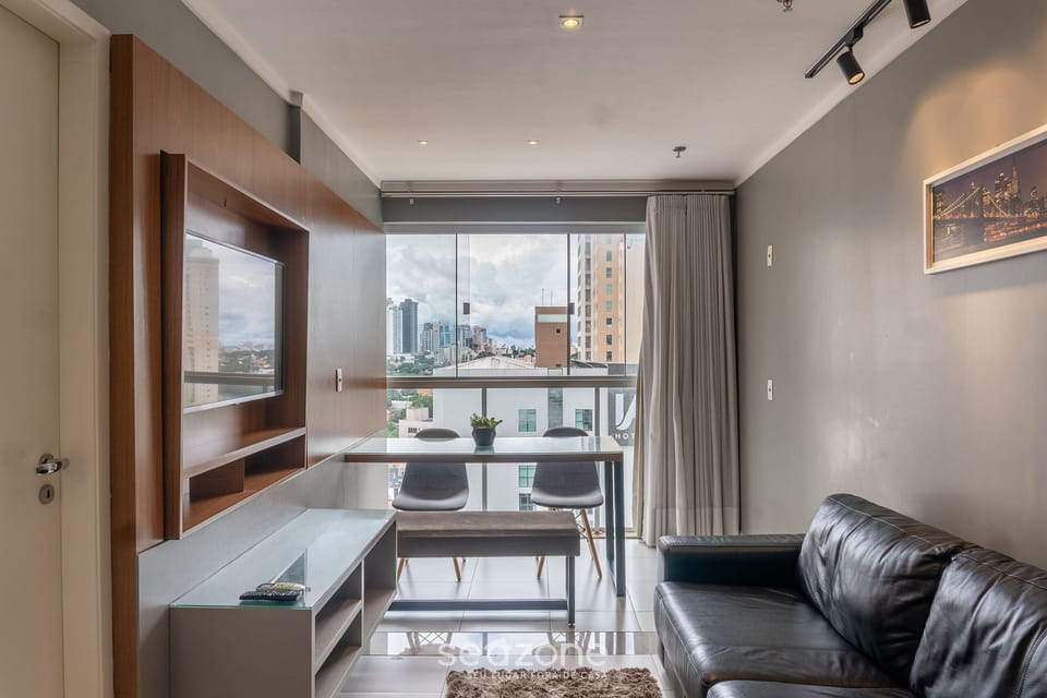 Basic Apartment | Living area | 40-inch Smart TV with digital channels