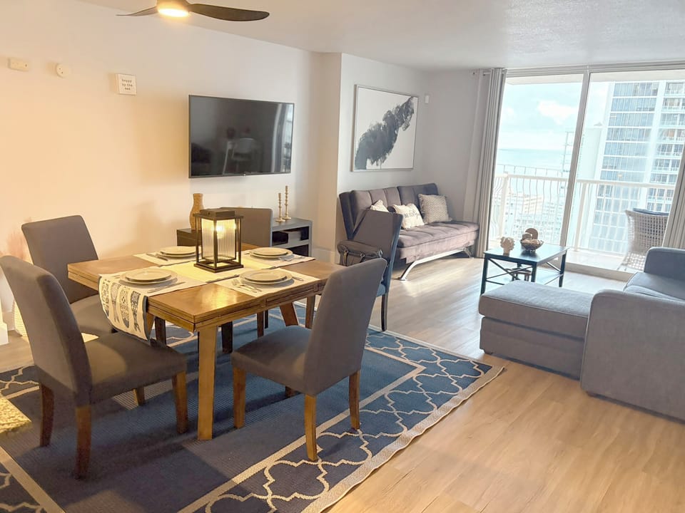 Dinning Room and Living Room View