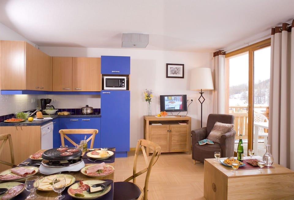 Settle into the dining area and enjoy a nice meal.