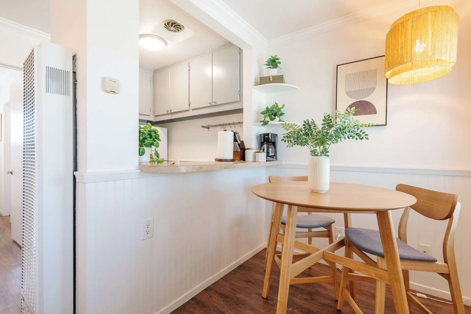 Dining area and kitchen designed for comfortable everyday living.