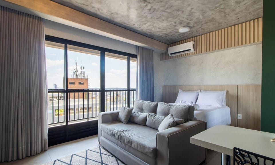Basic Apartment | Living area | 40-inch TV with digital channels