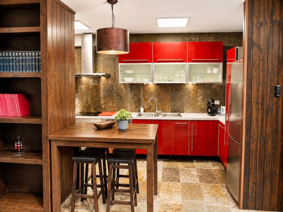 Villa, Mountain View | Private kitchen