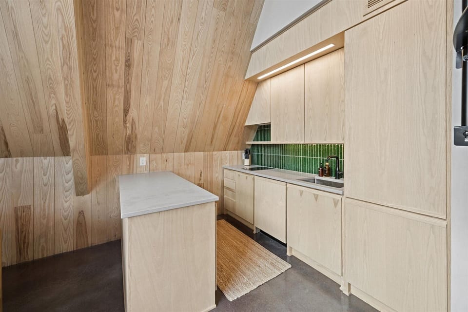 Stylish kitchenette with everything you need for a comfortable stay.