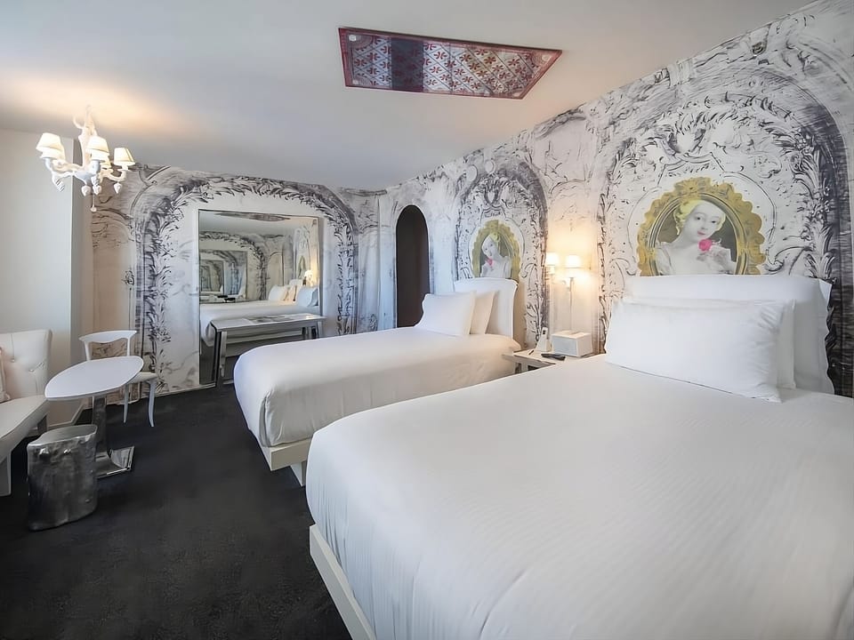 Bedroom. Interior and views may vary based on location and availability.